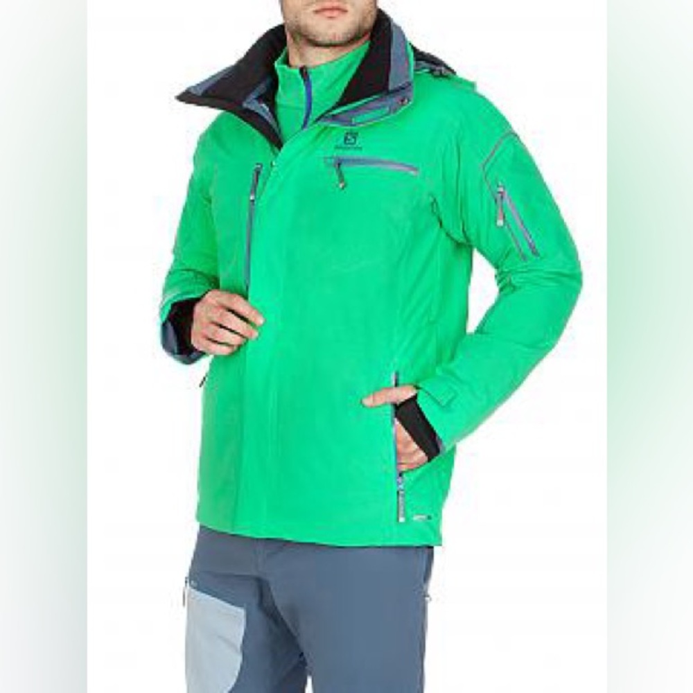 Salomon Green winter Jacket
